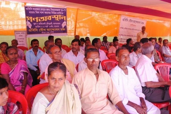 OBC Joutha Andalon Mancha stages four hours mass sit-in â€“ demonstration